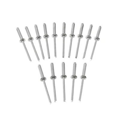 Image of 1 PAA48 Aluminium Rivets Long 3 x 12mm Pack of 15