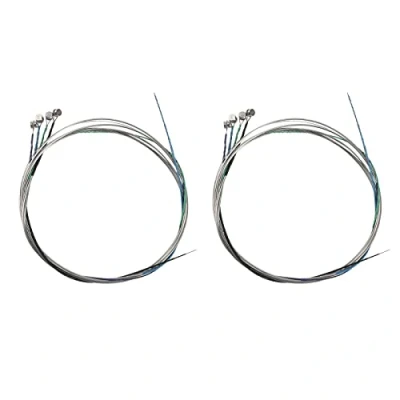 Image of Create idea Violin Strings Universal Full Set (G D A E) Fiddle String Steel Core Nickel silver Wound with plated Ball End for 4/4 Violins(2 Set)