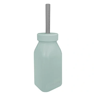 Image of MinikOiOi 101240005 Bottle 200 ml Bottle+Straw Mint