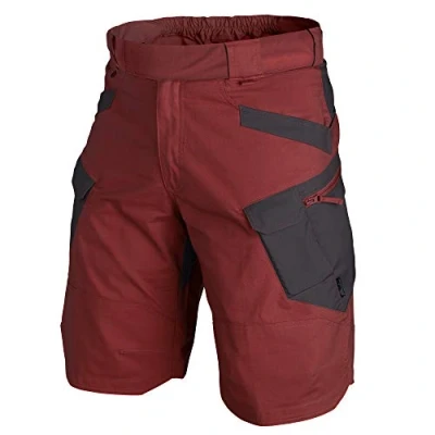 Image of Helikon Tex Urban Tactical Shorts 11 Ripstop Polycotton, mens, CRIMSON SKY/ASH GREY, L/Regular