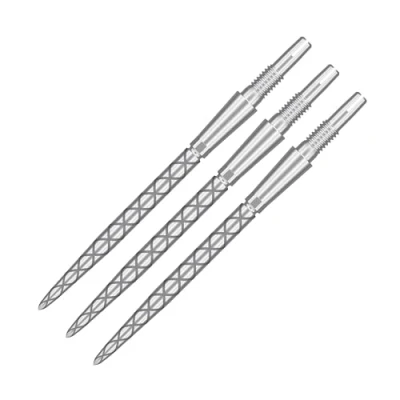 Image of TARGET Darts Swiss Point Storm Diamond Dart Points (3 Pack Set of Tips) 35mm Silver SP Change Point, Professional Accessories