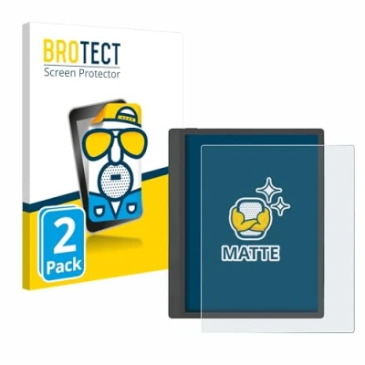 Image of brotect Screen Protector Anti Glare compatible with Onyx Boox Tab Ultra C Pro (2 Pack) Matte, Fingerprint Protection Film