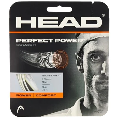 Image of HEAD Perfect Power 17/1.20mm Squash 110M Reel White
