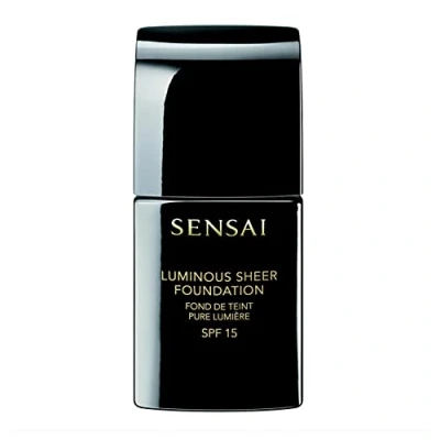 Image of SENSAI Luminous Sheer Foundation SPF15 LS206 Brown Beige 30ml