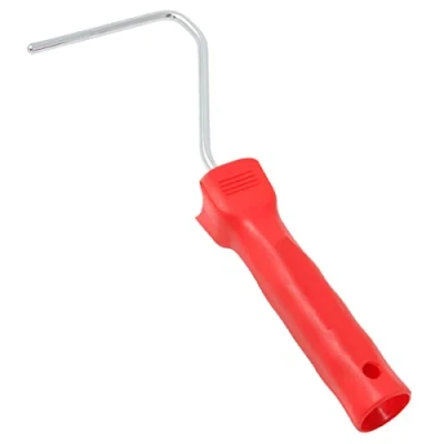 Image of 10pc 4&quot; Inch /100mm Tiger Long Pile Mini Paint Roller Handle &amp; Scuttle