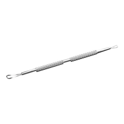 Image of Bluelans® Professional Blackheads Whiteheads Comedone Remover Acne Pimple Spot Extractor Facial Tool Flat and Round Wired Ends Stainless