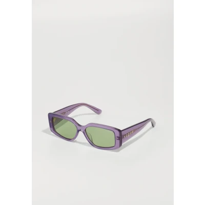 Image of VOGUE EYEWEAR Woman VO5642SU 323682 Occhiali da sole Acetate Violet Green Squared Normal