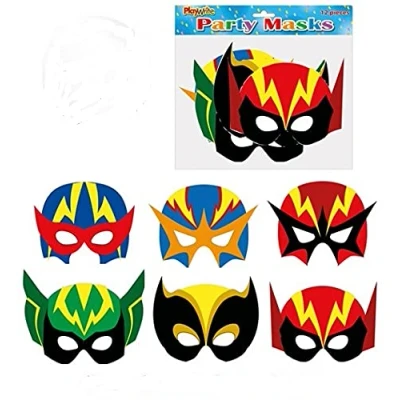 Image of Playwrite 12 x Super Hero Masks