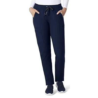 Image of Carhartt Tall Size Women&#039;s Force Straight Leg Pant, Navy, S