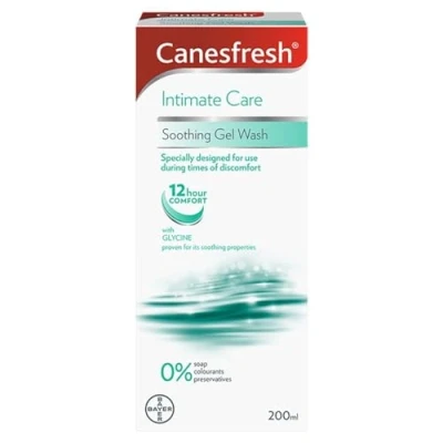 Image of Canesten Canesfresh Soothing Wash Gel 200 ml (Pack of 2)