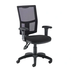 Image of Calypso 2 Mesh + Adjustable Arms Black