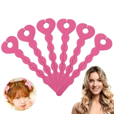 Image of Soft Sponge Hair Curlers Rollers,30 Pieces Flexible Sleeping Roller No Heat Foam Magic Care DIY Styling Tools for Long Short Thick Thin Women and Girls