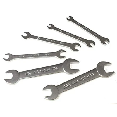 Image of Toolzone NICE QUALITY 6PC BA OPEN ENDED SPANNER SET