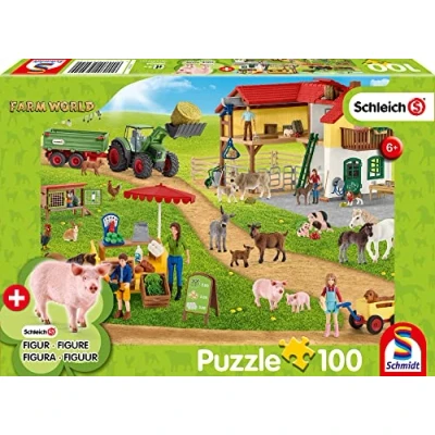 Image of Schmidt CGS_56404 The Farmers&#039; Market (100pc) inc. Puzzle, Multicolor