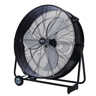 Image of Draper 110V Drum Fan, 30&quot;/760mm, 125W
