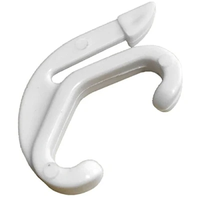 Image of CURTAIN RAIL TRACK GLIDE GLIDER HOOKS TO FIT SWISH VALANCE ( pack of 12 )