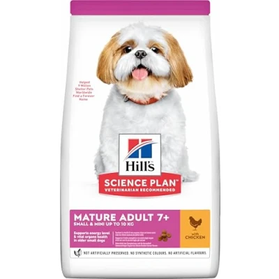 Image of Hill&#039;s Small and Miniature Mature Adult Dog Food 1.5 kg Pack of 1 x