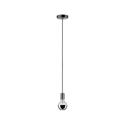 Image of Paulmann 79754 pendant luminaire Larus max. 20 watt IP44 lamp black chrome metal E27