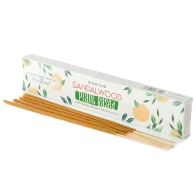 Image of Puckator Stamford Premium Plant Based Masala Incense Sticks Sandalwood Scented Spiritual Insensé Zen Meditation Gifts Organic Insense Insencesticks Rituals Fragrance 15
