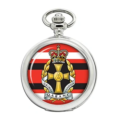 Image of Giftshop UK Queen Alexandra&#039;s Royal Army Nursing Corps, British Full Hunter Pocket Watch
