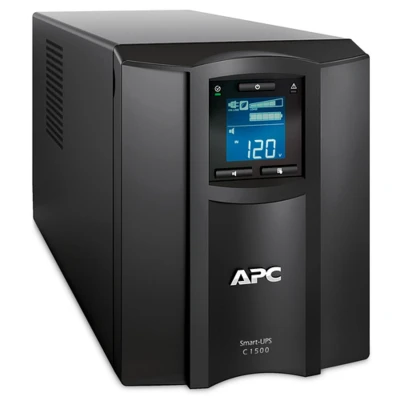 Image of APC by Schneider Electric Smart UPS SMC SmartConnect SMC1500IC Uninterruptible Power Supply 1500VA (Cloud enabled, 8 Outlets IEC C13), Black