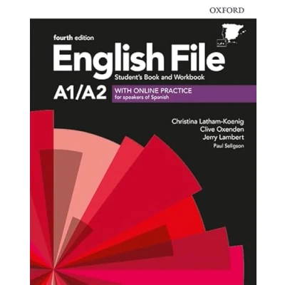 Image of English File 4th Edition A1/A2. Student&#039;s Book and Workbook with Key Pack