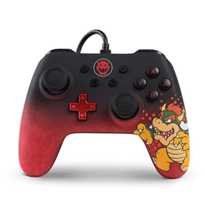 Image of PowerA Wired Controller for Nintendo Switch Bowser