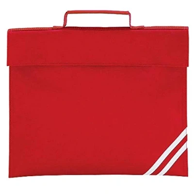 Image of Quadra Men&#039;s QD456REDD Classic Book Bag Red, One Size