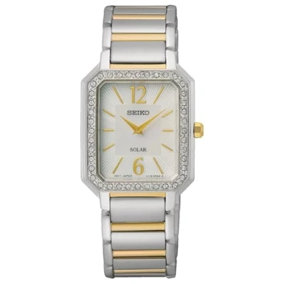 Image of SEIKO Women Analogue Quartz Watch with Stainless Steel Strap SUP466P1