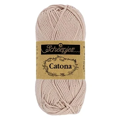 Image of Scheepjes Catona 257 Antique Mauve Yarn 1x10g