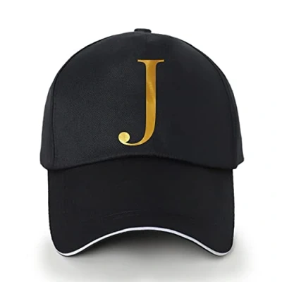 Image of FINDING CASE Men&#039;s Athletic Baseball Fitted Cap Plain for Men Classic 6 Panel Adjustable Sport Casual Sun Visor Hat (Gold J)