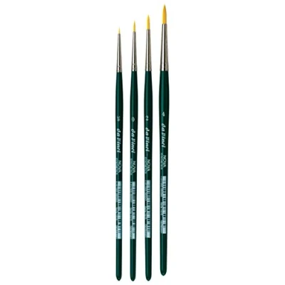Image of Da Vinci 5235 Series Synthetics Brush Set, Bristle, Purple/Green/Black/White, 30 x cm