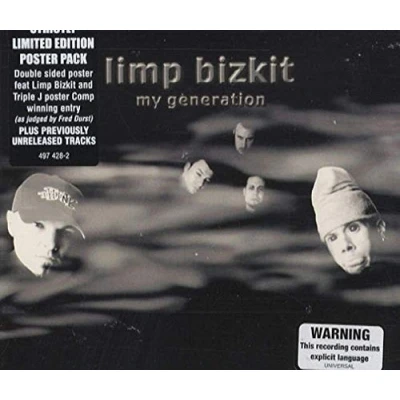 Image of Limp Bizkit My Generation 2000 UK CD single 497428 2