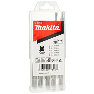 Image of Makita D 00795 SDS Plus Drill Bits Case Standmak