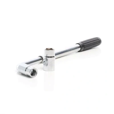 Image of XPOtool Telescopic Wheel Nut Wrench with 17/19 mm and 21/23 Sockets Extendable Tyre Spanner