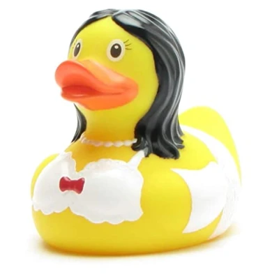 Image of Duckshop I Dessous Rubber Duck Squeaky Length: 8.5 cm