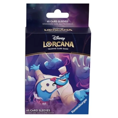 Image of Ravensburger Disney Lorcana Trading Game for Adults and Kids Age 8 Years Up 65 Genie Card Sleeves Set 4: Ursula&#039;s Return TCG Accessories