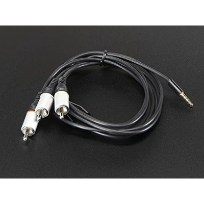 Image of Adafruit A/V and RCA (Composite Video, Audio) Cable for Raspberry Pi [ADA2881]