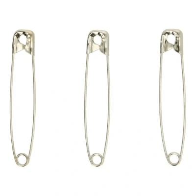 Image of Prym Safety Pins, Steel, Silver, 57mm