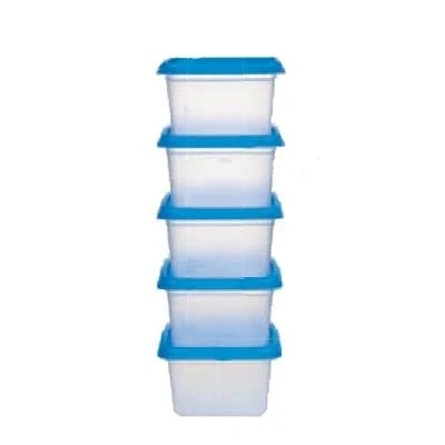Image of Lakeland Stack a Boxes Food Storage Containers, 200ml, Pack of 5