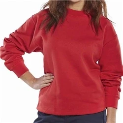 Image of CLICK POLYCOTTON SWEATSHIRT RED XXL