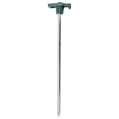 Image of Coleman 775197 SSI 10 Inch Steel Tent Stakes Green/Silver 2000016444 multi, N/A