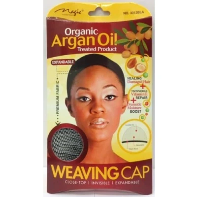 Image of Magic Collection Weaving Cap Organic Argan Oil Treated Product # 3013BLA***