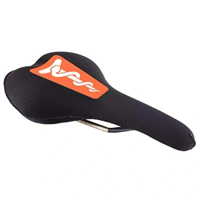 Image of Sqlab Neoprene saddle Cover, Bicycle Accessories, Unisex Adults, cover., 1029, Black, M Trekking