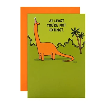 Image of Hallmark Studio Birthday Humour Card Cartoon Style Design