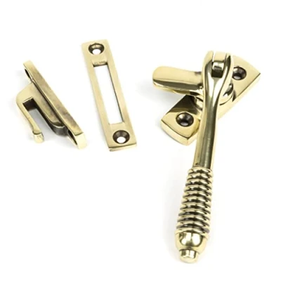 Image of From The Anvil Aged Brass Locking Reeded Fastener