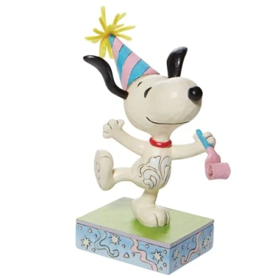 Image of Enesco Party Animal (Birthday Snoopy Figurine) Peanuts by Jim Shore