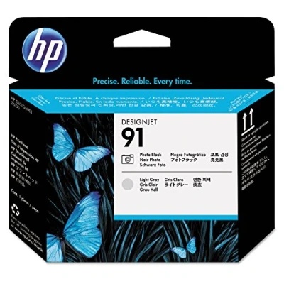 Image of HP C9463A No 91 PH Black &amp; LT Grey Printhead