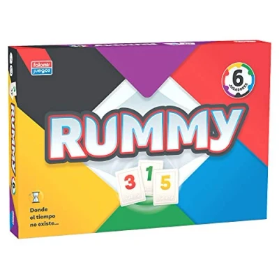 Image of Falomir Game Rummy 6 Multicolour (29775