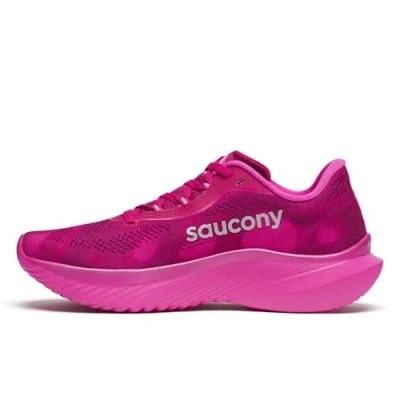 Image of Saucony Women&#039;s Kinvara 15 Sneaker, Magenta, 9